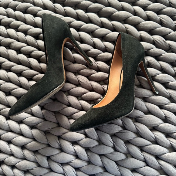 Elegant Black Women's Stilettos suede - Picture 1 of 4